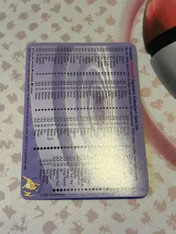 Pokemon Dark Raichu Box Topper S3/S4 Jumbo Card Reverse Holo NM - Image 2