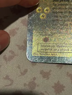 Pokemon Dark Raichu Box Topper S3/S4 Jumbo Card Reverse Holo NM - Image 5