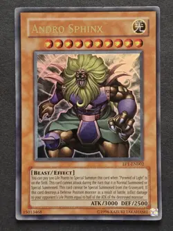 Andro Sphinx Ultra Rare EP1-EN002 Yu-Gi-Oh Trading Card - Image 3