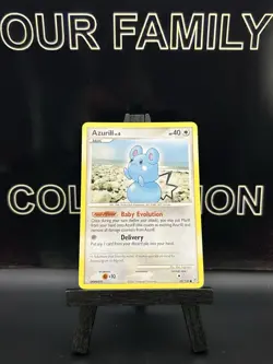 Azurill 69/130 Diamond & Pearl Regular Common Pokemon Card TCG non-holo LP - Image 1