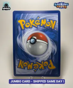 Pikachu V SWSH061 Black Star Promo Jumbo Card Pokemon TCG: Shining Fates - Image 2