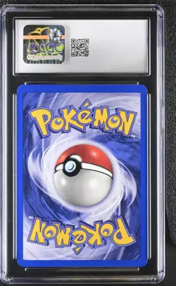 CGC 9 MINT Hitmontop 2001 Neo Discovery Obstruction ERROR 3/75 Holo Pokemon Card - Image 2