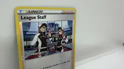 League Staff 153/185 Pokemon Professor Program Reverse Holo Promo Card LP - Image 3