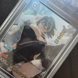 One Punch Man Blizzard of Hell FUBUKI Busty Waifu Holo Foil TCG Card Slab SB22 - Image 3