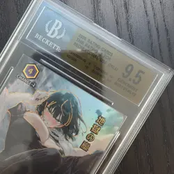 One Punch Man Blizzard of Hell FUBUKI Busty Waifu Holo Foil TCG Card Slab SB22 - Image 4