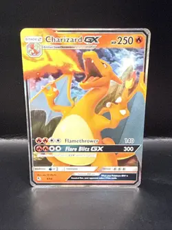 Pokemon Card Charizard GX 9/68 Hidden Fates - Near Mint - Image 2