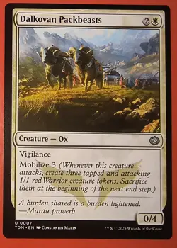 MTG, MAGIC: DALKOVAN PACKBEASTS, TARKIR DRAGONSTORM, 0007 UNCOMMON /NM, REGULAR - Image 1