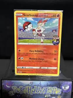 Pokemon Card Scorbunny On the Ball 004/005 Futsal Promo SEALED - Image 1
