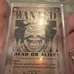 Gol D Roger OP09-118 SEC SP ENGLISH ONE PIECE Card Wanted Carrying on His Will - Image 3