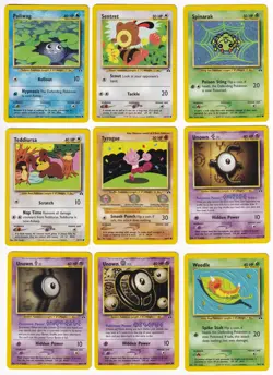 Pokemon Neo Discovery COMPLETE SET Common Vintage WOTC 20 Card Lot MP-NM - Image 3