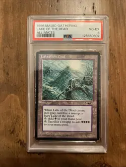 Magic the Gathering Lake of the Dead Alliances EX Card Excellent Condition - Image 1