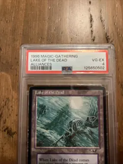 Magic the Gathering Lake of the Dead Alliances EX Card Excellent Condition - Image 4