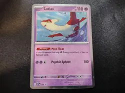 Latias SVP 139 Cosmos Holo Black Star Promo Pokemon Card NM - Image 1