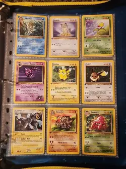 Pokemon Collection Binder Vintage & Modern Lot Cards Holos 1st Editions Gradable - Image 1