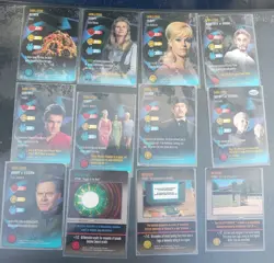 Large Lot Star Trek Black Border CCG 600+ Cards Plus 110+ Original TV Series - Image 5