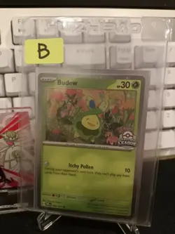 BUDEW ASIA POKEMON PREMIER BALL LEAGUE limited edition promo card - Image 2