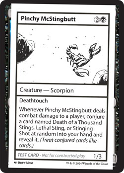 Pinchy McStingbutt #552 | Near Mint | Mystery Booster 2 MB2 | Magic MTG - Image 1