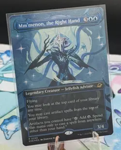 MTG / Mm'menon, the Right Hand / EOE / #290 / FOIL (Borderless) / Rare / NM - Image 1