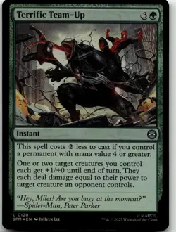 MTG: Terrific Team-Up - Marvel's Spider-Man #120 U Foil NM - Image 1