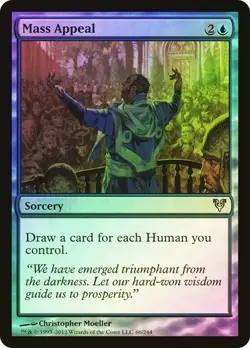 Avacyn Restored MTG Foil Mass Appeal Magic - Image 1