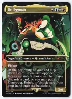 Dr. Eggman M Secret Lair Drop Series 2084 NM - Image 1