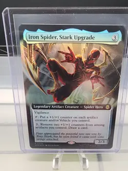 Magic the Gathering Marvel's Spider-Man - Iron Spider, Stark Upgrade - Foil - Image 1