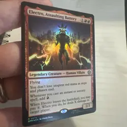 Electro, Assaulting Battery Marvel's Spider-Man Foil - Image 2