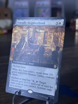 Friendly Neighborhood 0246 Extended Art Marvel's Spider-Man SPM MTG NM - Image 2