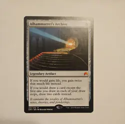 MTG Alhammarret's Archive Magic: The Gathering Origins Mythic #221 LP-NM - Image 1