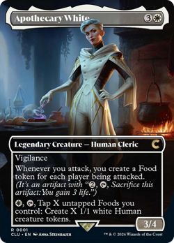 Apothecary White (Borderless) [Ravnica: Clue Edition] Magic MTG - Image 1