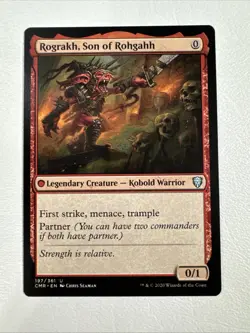 Rograkh, Son of Rohgahh - Regular #197 NM/MINT Commander Legends MTG - Image 1