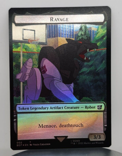 Foil - Powerstone // Ravage Double-sided Token - The Brothers' War (BRO) - Image 2