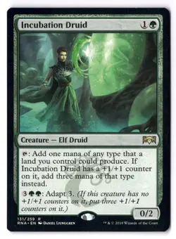 Incubation Druid LP* Ravnica Allegiance ENGLISH 131/259 mtg -UnltdCards - Image 1