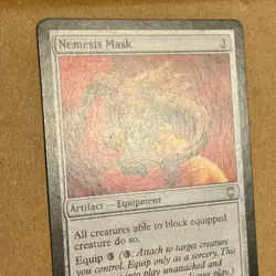 MTG ~ Nemesis Mask ~ DST Darksteel ~ #134 ~ Artifact ~ English 2004 ~ MP - Image 4