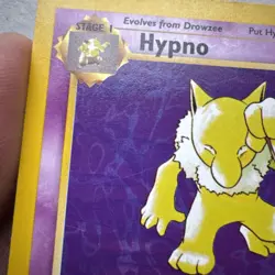 Hypno 23/62 Pokemon TCG WOTC Base Set Fossil Non Holo LP - Image 2