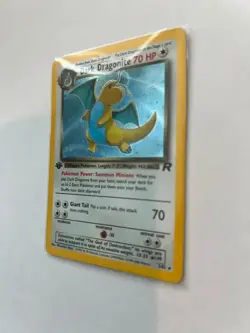 Dark Dragonite 5/82 Team Rocket Holo 1st edition Pokemon TCG LP - Image 4