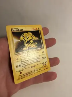 1999 Pokemon Base Set 20/102 Electabuzz Non-Holo Rare NM original - Image 2