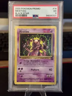 Mewtwo #14 Pokemon Promo PSA 5 - Image 1