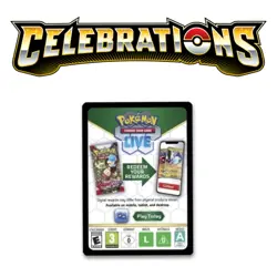 Pokemon Center Celebration Elite Trainer Box TCG LIVE Code Sent via Message (x1) - Image 1