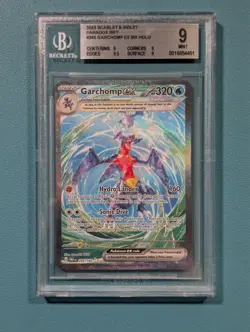 2023 Pokemon Paradox Rift Garchomp ex SIR 245/182 BGS 9 - Image 1