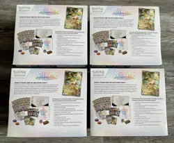 Lot (4) Pokemon Center Elite Trainer Box ETB Prismatic Evolutions Sealed + Cases - Image 2