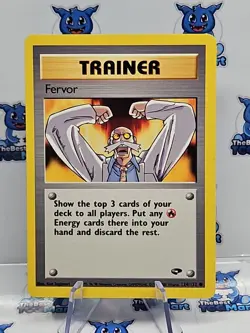 Fervor 124/132 Pokemon Gym Challenge LP - Image 1