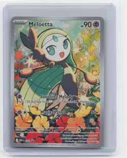 Pokemon TCG Meloetta Illustration Rare 026 Promo Mega Battle Deck NM - Image 1