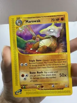 Pokemon Marowak Aquapolis 54/147 Uncommon Non Holo - Image 2