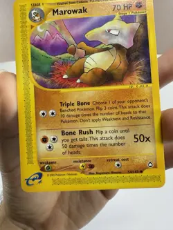 Pokemon Marowak Aquapolis 54/147 Uncommon Non Holo - Image 4