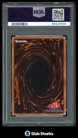 2019 YU-GI-OH JPN BLACK LUSTER SOLDIER 20TH CENTURY SECRET RARE JPT03 PSA 9 - Image 2