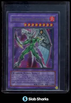 2006 YU-GI-OH! ENEMY OF JUSTICE 1ST ED ELEMENTAL HERO SHINING PHOENIX ENFORCER - Image 1