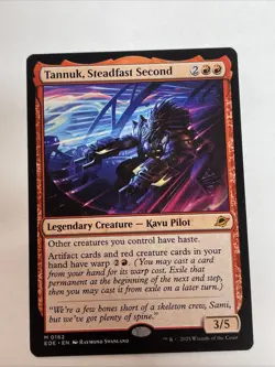 Tannuk, Steadfast Second Edge of Eternities #162 Mythic - Image 1