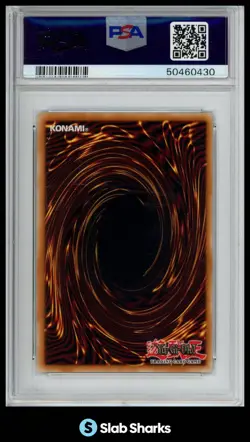 2007 YU-GI-OH! DARK REVELATION VOLUME 4 SILLVA, WARLORD OF WORLD PSA 10 - Image 2