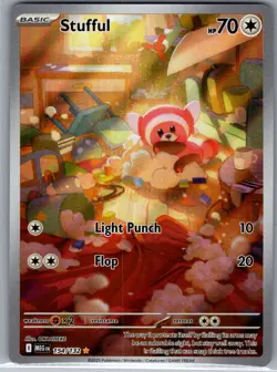 Stufful 154/132 ME01: Mega Evolution - Pokemon Card - NM - Image 1